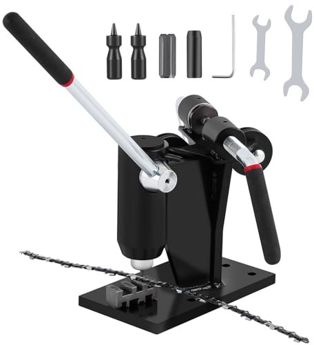 MSFULLSEA Chainsaw Chain Breaker and Spinner 2-in-1 Chain Breaker & Rivet Spinner Chainsaw Breaker Rivet Spinner Repair Tool for Most Chainsaw Chains