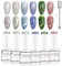 Nicedeco Cat Eye UV Gel Set - 6 Farben Mit Magnet, 8ml Katzenauge Nagellack Soak Off, Magnetic Set 6-31