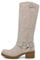 IF Fashion Scarpe Stivali da Donna Al Polpaccio Biker Motociclista Con Fibbie Anfibi Camoscio 660-5 beige N.39