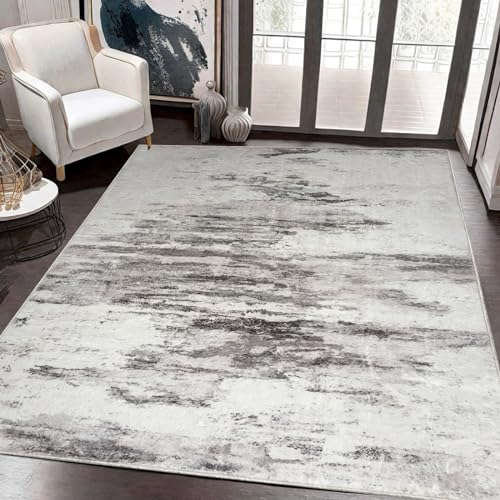 Safunion Teppich Wohnzimmer Großer Moderner Abstrakter Teppiche KurzFlor Weicher Carpet für Schlafzimmer