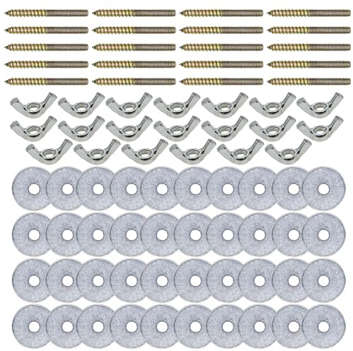 Allazone Montage pour Perchoir, Support de Mangeoire pour Cage à Oiseaux Perchoirs Accessoires Matériel pour Oiseaux pour Fixation perchoirs, Planches de siège sur Cage à Oiseau (20, 5cm)