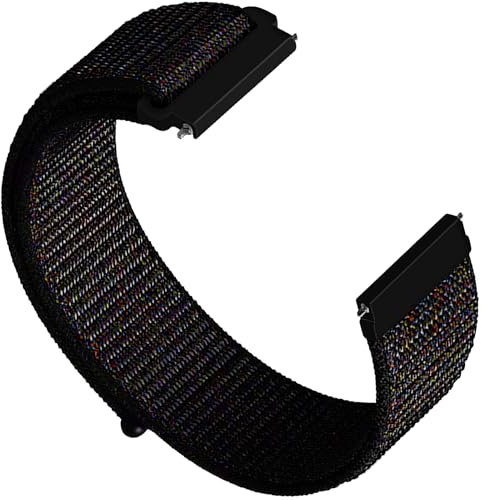 OUTPUTBT Nylon Uhrenarmbänder 16mm Kompatibel mit Shang Wing Lynn 2 Smartwatch Ersatzarmband für Amzhero D26 Armband für Huawei Watch Fit Mini/TalkBand B7/Alienwork/FOSSIL Mädchen Junge Damen Herren