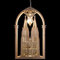 Erzgebirge Palast Saico Fensterbild Kölner Dom - 32 cm