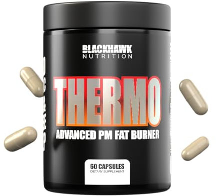 Night-Time Weight Management & Sleep Support – Non-Stimulant Thermogenic for Fat Metabolism, Appetite Control & Deep Sleep – CLA, Paradoxine®, KSM-66®, Zinc + Magnesium, Valerian – 60 Capsules