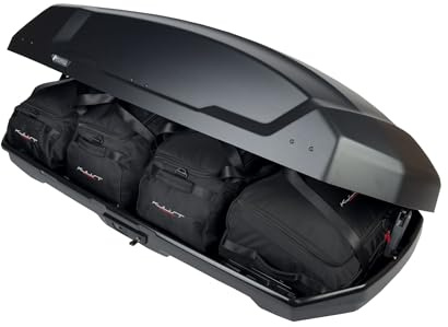 KJUST Taschen Set 4stk kompatibel mit Dachbox THULE FORCE 3 M