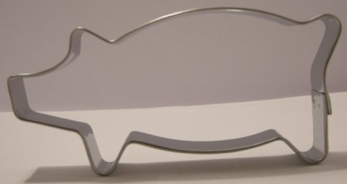 Ausstechform für Plätzchen - Edelstahl - Schwein - 11 cm