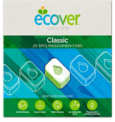 Ecover ecológicas Pastillas lavavajillas, 2-pack (2 x 25 Tabs)