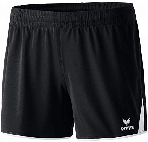 Erima Damen Classic 5-C Short (615311), schwarz/weiß, 40