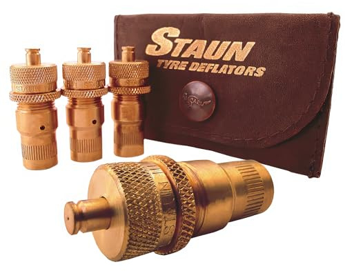 Staun Tire Deflators (Airdown to 6-30 PSI) Standard Duty | The Australian original since 1998. The reliable, accurate, automatic air down solution.