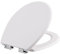 tectake Toilettendeckel mit Absenkautomatik WC Brille Klobrille - Diverse Modelle (weiß | Nr. 402256)