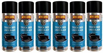 Hycote Truck Bed Liner Paint 400ml (Pack of 6)