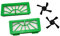 Premium Ersatzteile 2 Hepafilter Allergiefilter und 2 Seitenbürsten geeignet für Vorwerk Saugroboter VR 100 VR100 und NEATO XV11, XV12, XV15, XV21, XV25, XV Signature