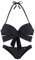s.Oliver Push-Up-Bikini Set in schwarz