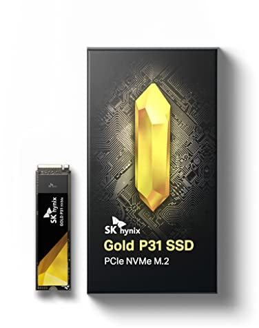 SK hynix Gold P31 1TB SSD PCIe NVMe Gen3 M.2 2280 Internal SSD | Up to 3500MB/S | Storage Expansion Internal Solid State Drive with 128-Layer NAND Flash
