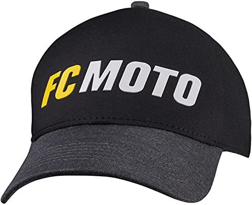 FC-Moto FCM-Style Kappe, schwarz/grau, S/M