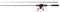 Abu Garcia MAX X Casting Rod and Baitcast Rollen Combo - Raubfischangel-Setup für Hecht, Barsch, Zander