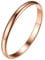 Silvora Thin Band Rings for Women Rose Gold 2MM Wedding Finger Band Ring Charms Girls Boys Stacking Knuckle Midi Toe Rings Birthday Party Gift