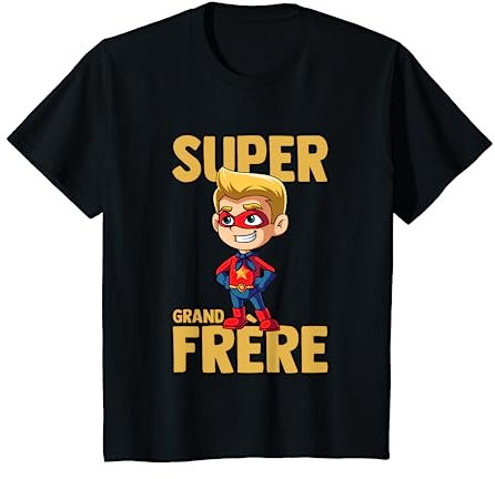 Grand frère Super héros - Cadeau pour les garçons T-Shirt