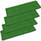 SuperKissen24. 4er Set Sitzkissen Bankkissen Bankauflage für Gartenbank - 120x38 cm - Outdoor und Indoor - Grün