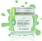 Zahnpasta im Glas - mit Bio Menthol - vegan und made in Italy 60ml (Minze)