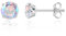Limerencia Pendientes de Titanio Hipoalergénicos G23, Grado de Implante de Titanio Puro F136, 5mm Pendientes Circonita Cúbica,Oejas sensibles adecuadas para hombres, mujeres y niños.