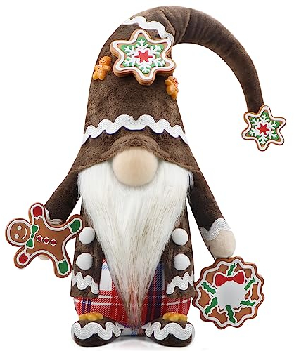 Gehydy Weihnachtswichtel Figuren Weihnachtsdeko Wichtel Weihnachten Deko Wichtel Zubehör Dekoration Christmas für Home Küche 43cm