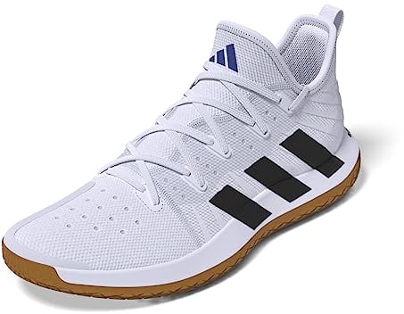 Adidas Herren Stabil Next Gen Shoes-Low (Non Football), FTWR White/Core Black/Team Royal Blue, 48 2/3 EU