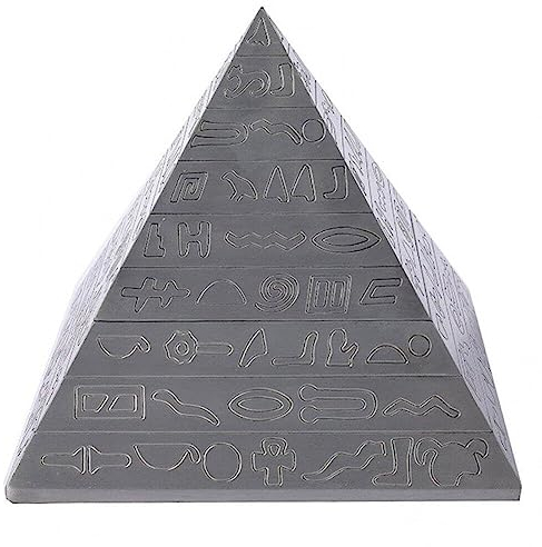 Fituenly Retro Pyramid Form Aschenbecher Mit Deckel Home Office Desktop Dekor Aschenbecher Tablett Rauchen Zigarette Aschenbecher Raucher Geschenk Raucher Geschenk