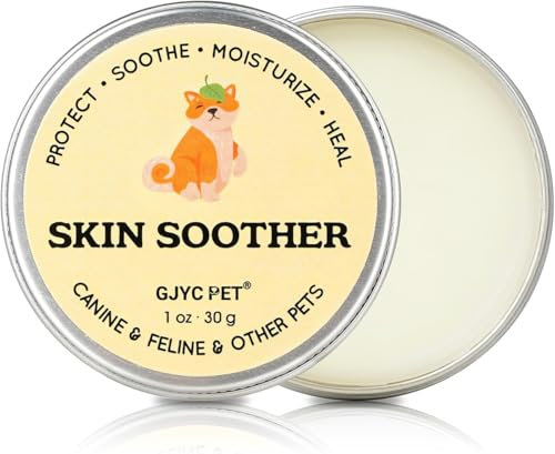 GJYC PET Rapid Healing & Hair Regrowth Dog Skin Soother - 1 oz. Tin - Quick Skin Repair and Hair Recovery