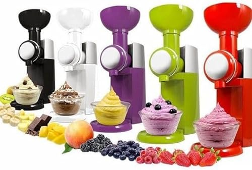 Gelatiera per mousse e frozen yogurt senza conservanti, frullatore per frutta congelata, piccola