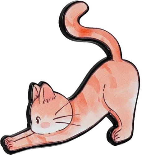 Dinntty Cartoon-Katzen-nadelhalter, Magnetisch Für Kreuzstich, Katzen-nadelhalter Für Handarbeitszubehör Zum Nähen, Sticken