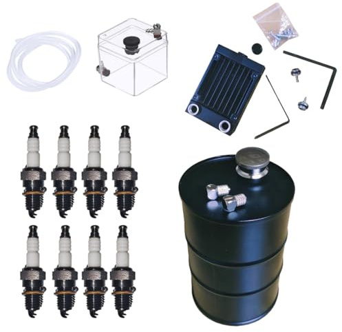Rxbycxshi Starter Kit für CISON V8-Motor, Wasserkühlungs-Startzubehörsatz Zündkerzen-Kit für V8-Motor