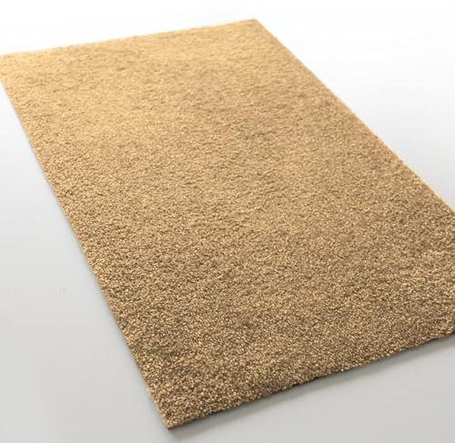 Zerbino con Rhine, per ingresso, zerbino (50 x 80 cm, beige, senza bordo in gomma)