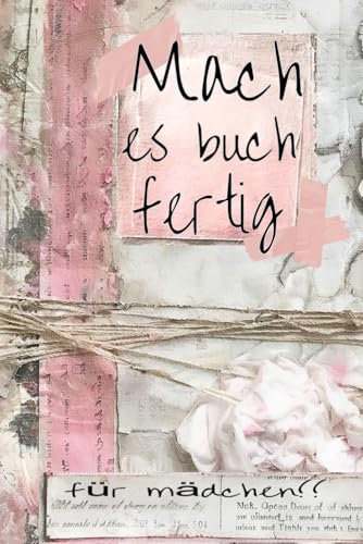 Mach es buch fertig für mädchen !!