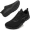 Scarpe a Piedi Nudi con Punta Larga Scarpe da Uomo Minimalista Outdoor Trail Running Scarpe da Uomo Fitness Scarpe da Ginnastica, 13-Nero, 43 EU