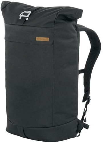 Ferrino connect 22 75264QCC schwarz Rucksack ideal für Reisen und Alltag mit Verschluss oben 22, Schwarz , 22