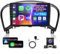 4G 64G VECHTEL 9 Radio para Coche con Bluetooth para Nissan Juke J15 2010-2019/ YF15 Infiniti ESQ 2011-2017 Carplay Android Auto DSP EQ,WiFi GPS,Radio RDS/FM 2 DIN con cámara de visión Trasera AHD