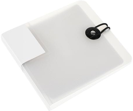 GALPADA Cd DVD Aufbewahrungstasche Aus Transparentem Kunststoff Mit 12 Kapazitäten Kratzfester Cd DVD Organizer Für Unterwegs Schnallensicherer Aufbewahrungshalter Für Filme Und Musik