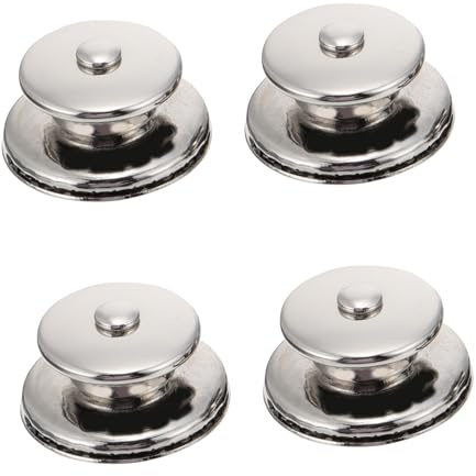 DECORNIJIA 4 Stück Marine Druckknopf aus Kupfer für Bootsplanen Auto und Gitarrenschultergurt