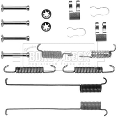 Borg & Beck BBK6142 Fitting Kit - Shoes To Fit Fiat Ford