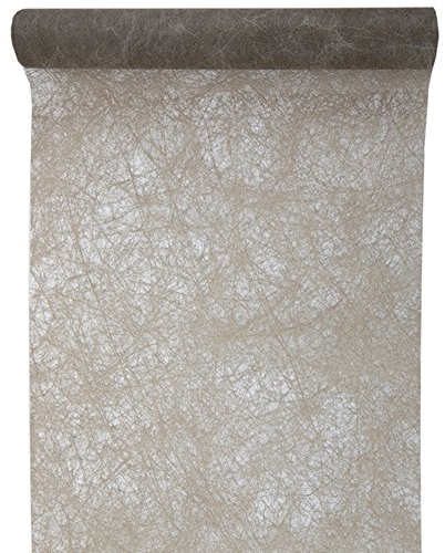 Santex SN3586/98 Tischläufer, taupe, 30cm x 5m