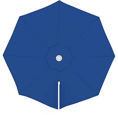 paramondo Telo di Ricambio per Ombrellone da Giardino Parapenda Ø 3,5 m Rotondo, incl. Air Vent, Lavabile, Blu