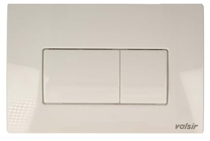 VALSIR Original weiße Platte für Spülkasten Tropea 3 Art. VS0871301