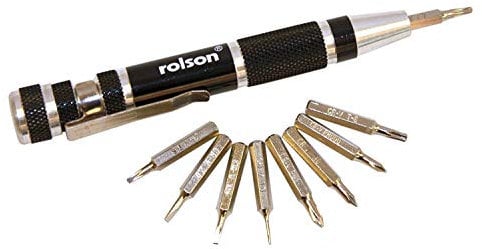 2xRolson 28226 9-in-1 Precision Screwdriver