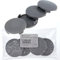 4X 60 mm Nabenkappen Felgen Deckel Kappen Grau Gewölbt für Alutec Rial Anzio