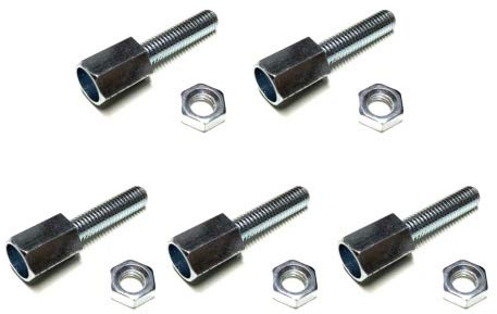 5x Zug Stellschraube Einstellschraube M5 x 20 mm passend für Bowdenzug Kupplungszug – Feineinstellung für Kupplung, Bremse, Gaszug – langlebig, präzise, vielseitig einsetzbar