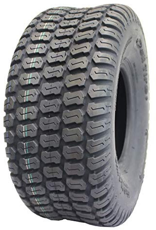 Deli Tire S-374, Pneu de Tracteur de Gazon, 4 Plis, sans Chambre à air, Pneu de pelouse et de Jardin 16x6.50-8