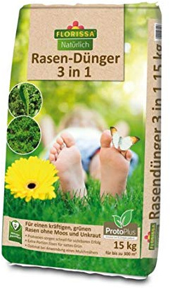 Florissa Proto Plus Rasendünger 3 in 1 15 kg