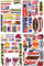 Sponsoren Sticker ATV Motocross Aufkleber Folie 1 Blatt 270 mm x 180 mm wetterfest