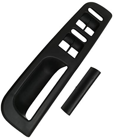 Twowinds - Carcasa Interruptor Elevalunas 3B1867171E Compatible con VW Jetta Golf 4 (1999-2004) - Puerta Delantera Izquierda (lado conductor) - Cubierta Mando Botonera